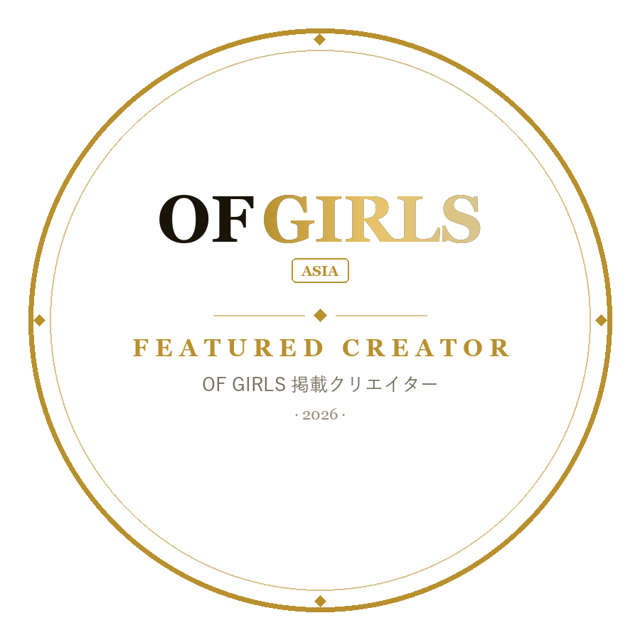 OF GIRLS 掲載クリエイター 記念バッジ